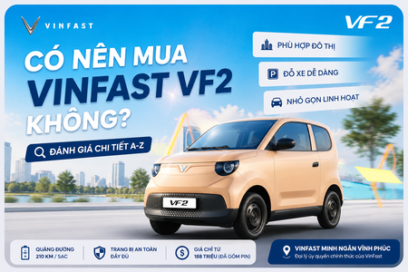Có Nên Mua Vinfast VF2 Không? Đánh Giá Chi Tiết Từ Vinfast Minh Ngân Vĩnh Phúc