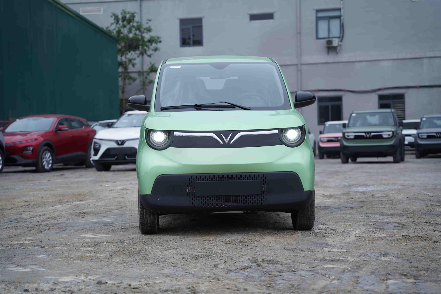 Ngoại thất Minio Green